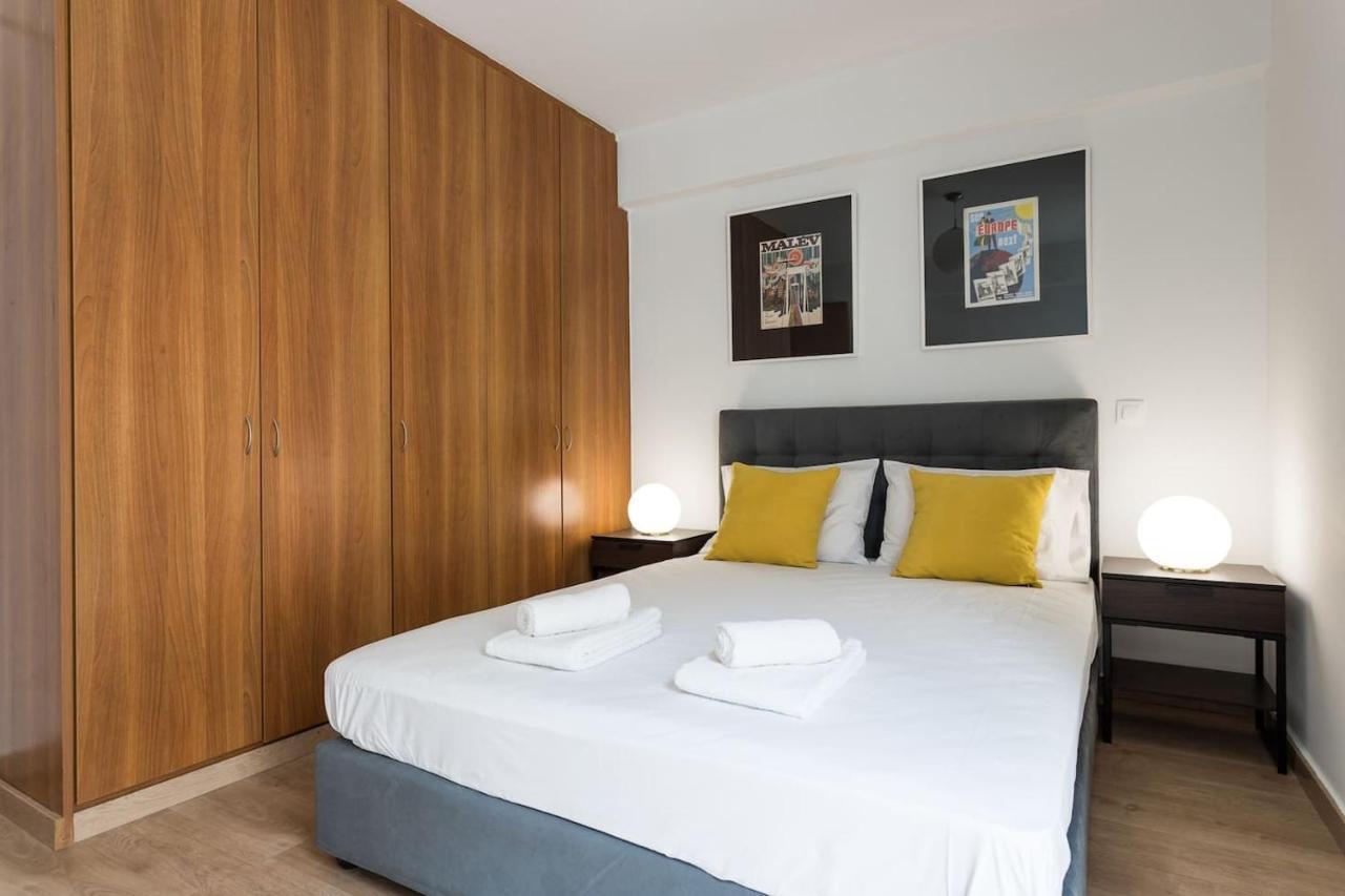 Stunning Flat With Lovely Terrace & Parking Garage Athen Exterior foto