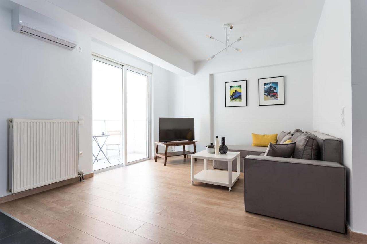 Stunning Flat With Lovely Terrace & Parking Garage Athen Exterior foto